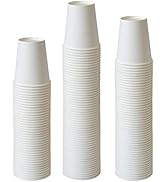Kuerqi [ 50 Pack 8 Oz ] Paper Cups, Paper Coffee Cups 8 Oz, Hot Cups Water Paper Cups