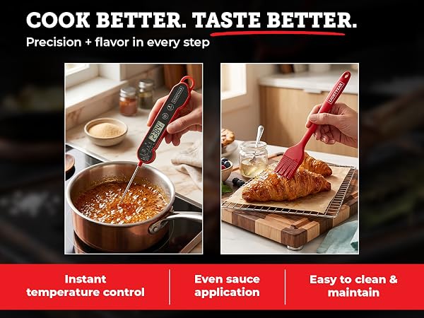 Grillmaster 3-piece BBQ gift set presented as an ideal gift for grilling and BBQ enthusiasts