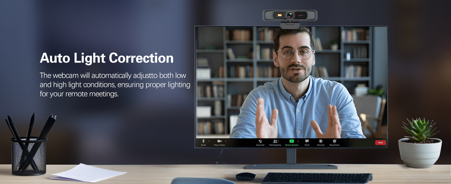 vlog webcan 720p built google webca fhd ankerwork owl software ptz meeting lumina gamers obs gusgu