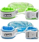 Dr.meter Anti Lost Wrist Link, 2 Pack Toddler Safety Leash with Key Lock, Reflective Child Walkin...