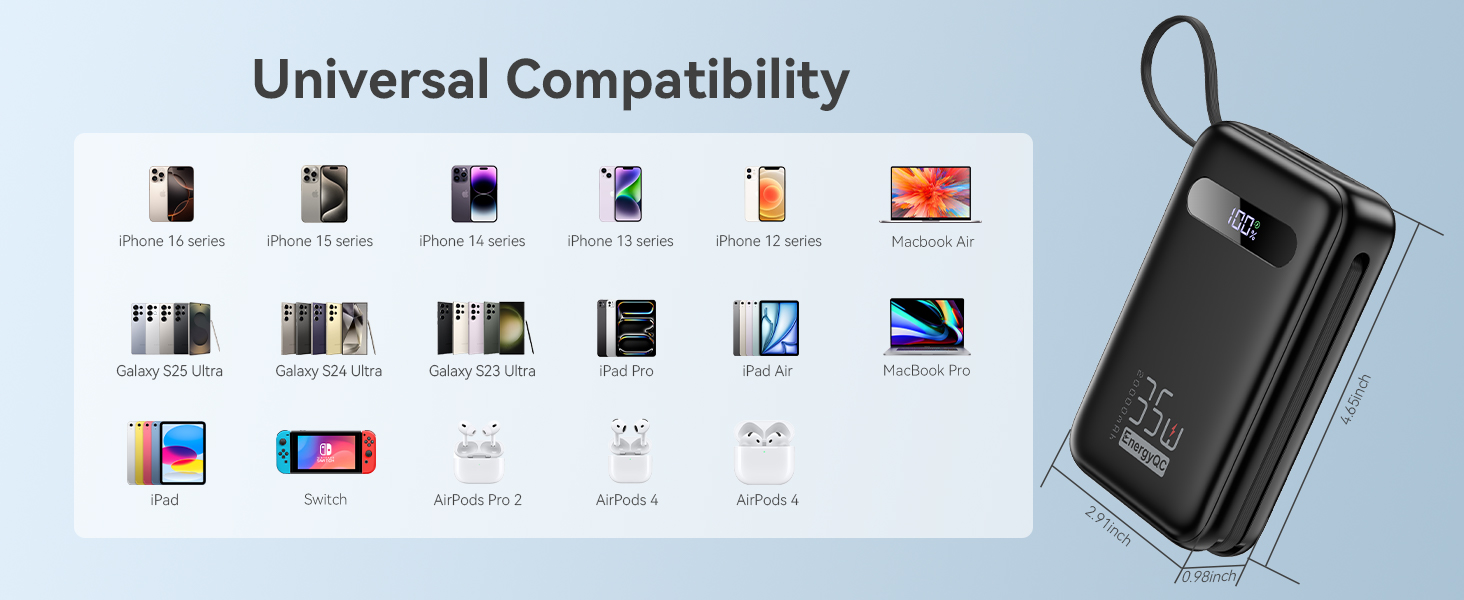 portable charger power bank