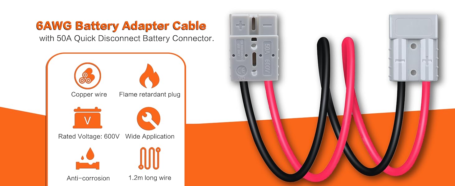 battery adapter cable
