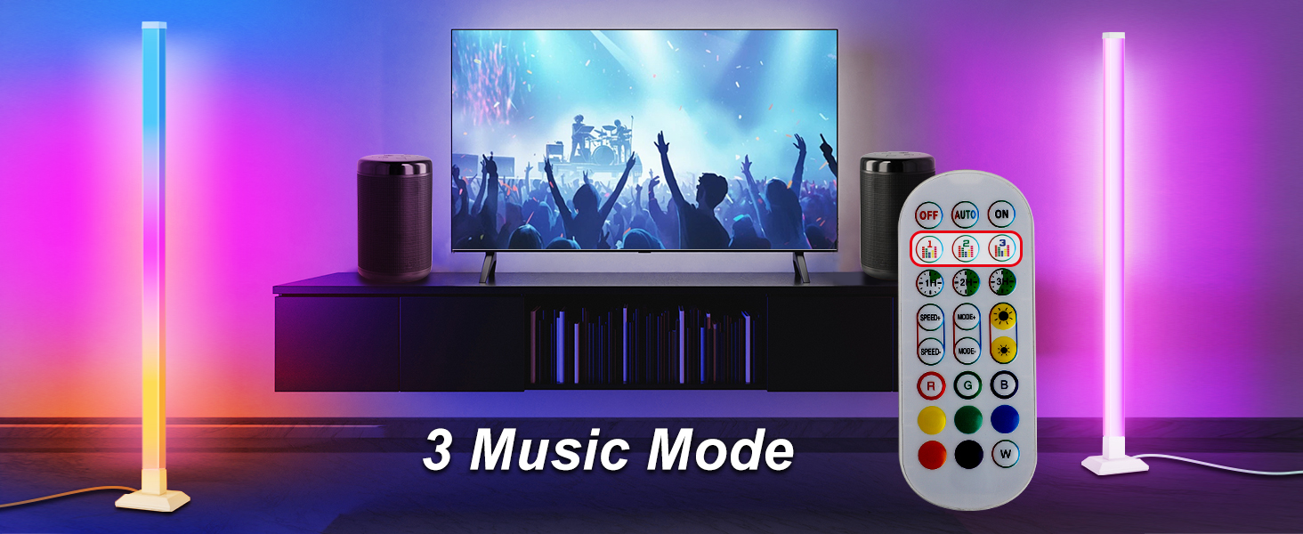 Music Modes Corner Light