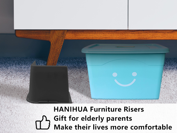 Bed furniture risers