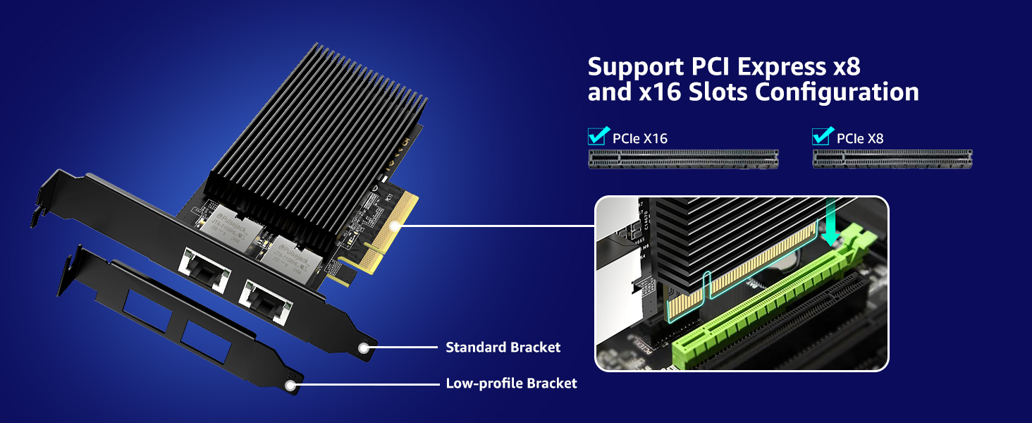 10G RJ45 Netwrok Card