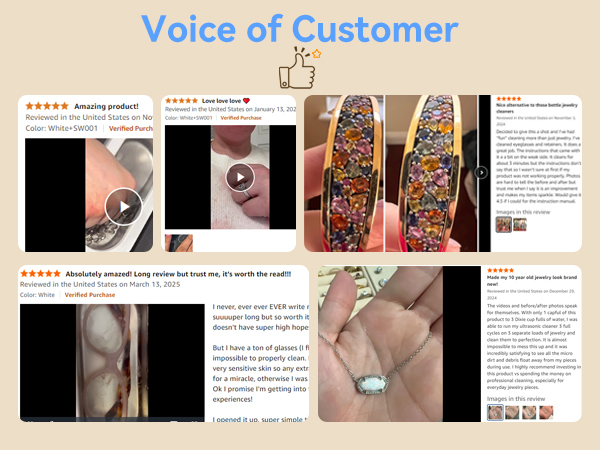 jewelry cleaner, ultrasonic jewelry cleaner, silver jewelry cleaner