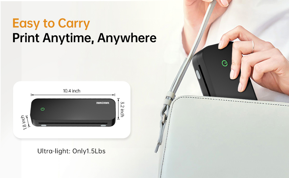 Portable Printers Wireless for Travel