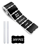 Wavy Shape Chalkboard Labels