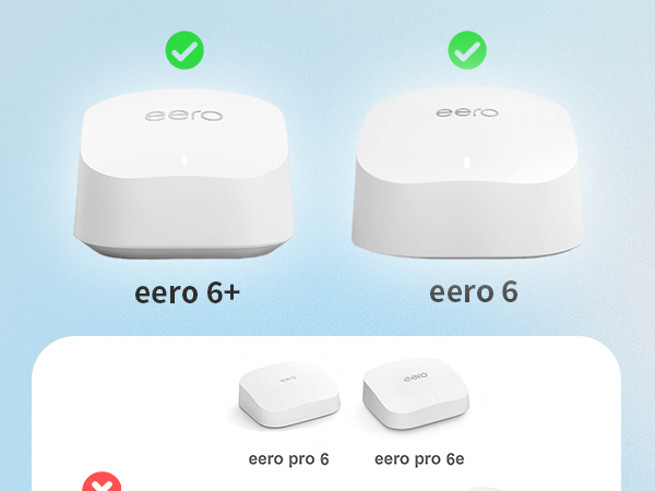 Wall Mount Holder for eero 6 and for eero 6+ Router Stand Bracket