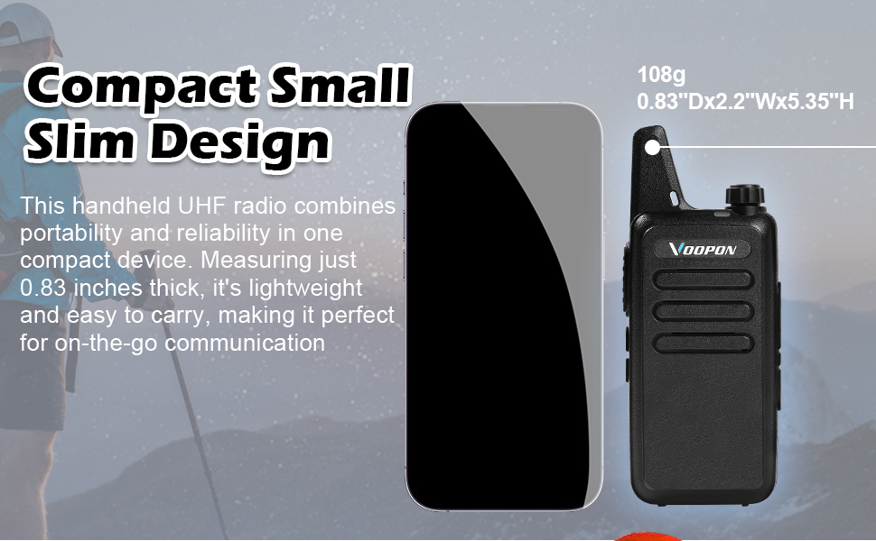 compact small slim design