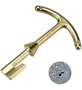 VIDABTE Water Meter Box Key,Water Meter Cover/Lid Opening Tool, M07001 Water Meter Box Cover Key,...