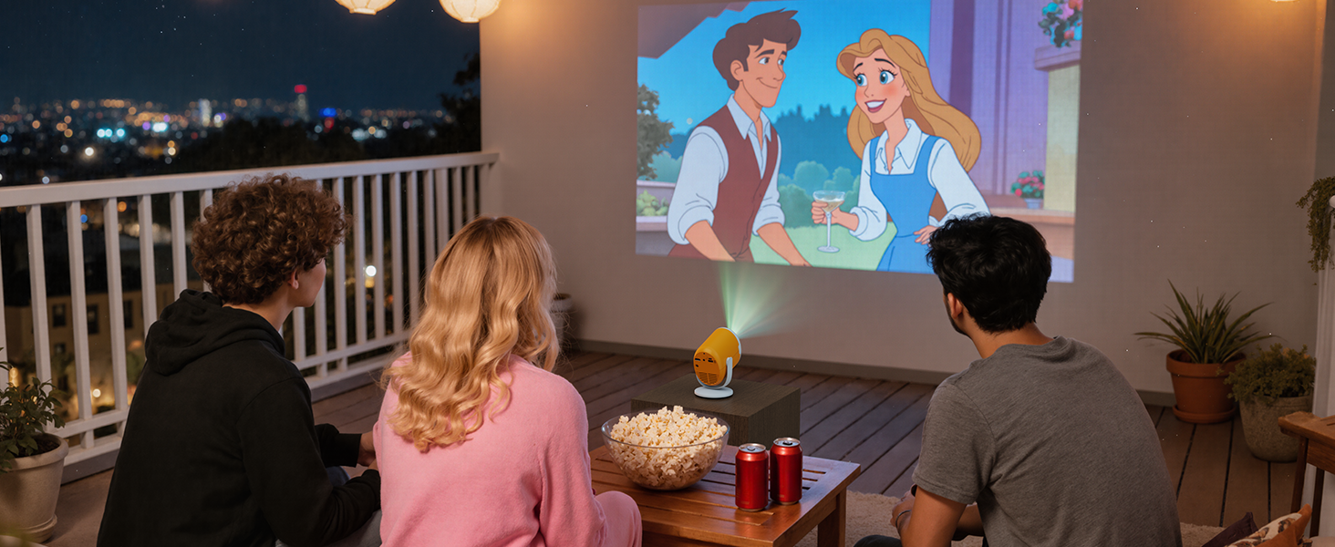 Courtyard Movie Night