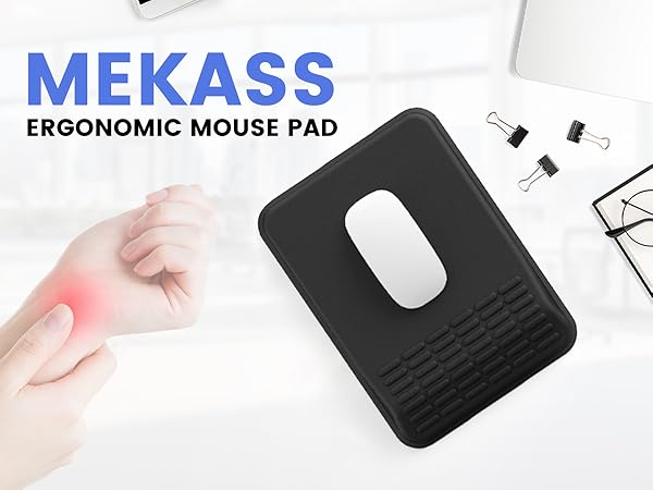 mouse pad with wrist rest