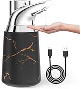 Summon The Elves Adjustable Automatic Soap Dispenser Touchless,4 Adjustable Levels,Ceramic Materi...