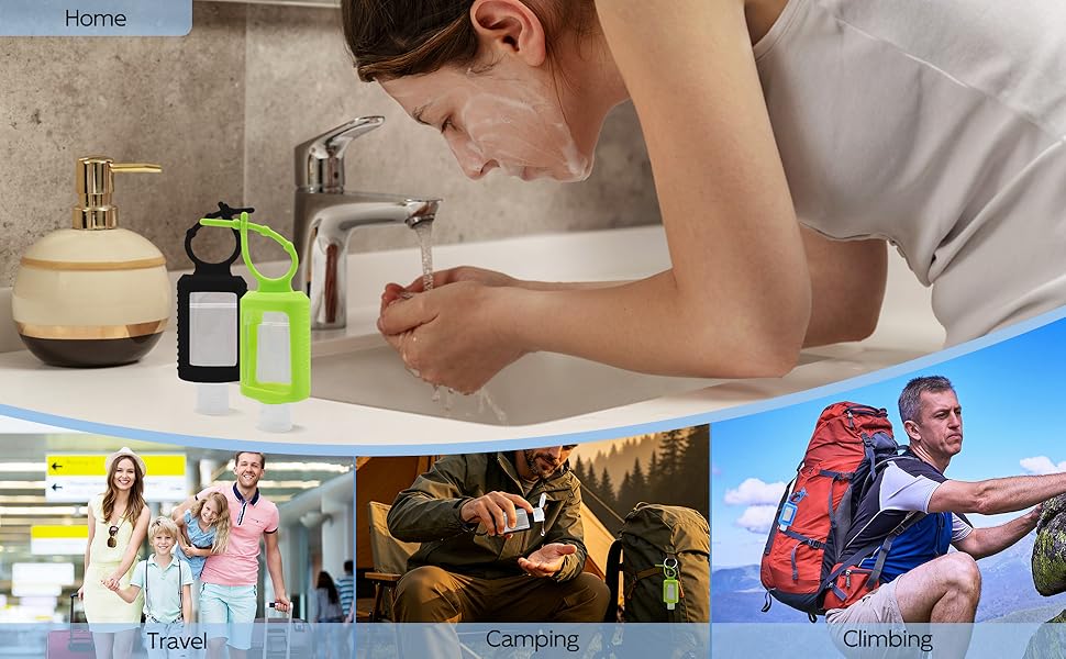 2oz/60ml Leakproof Refillable Containers