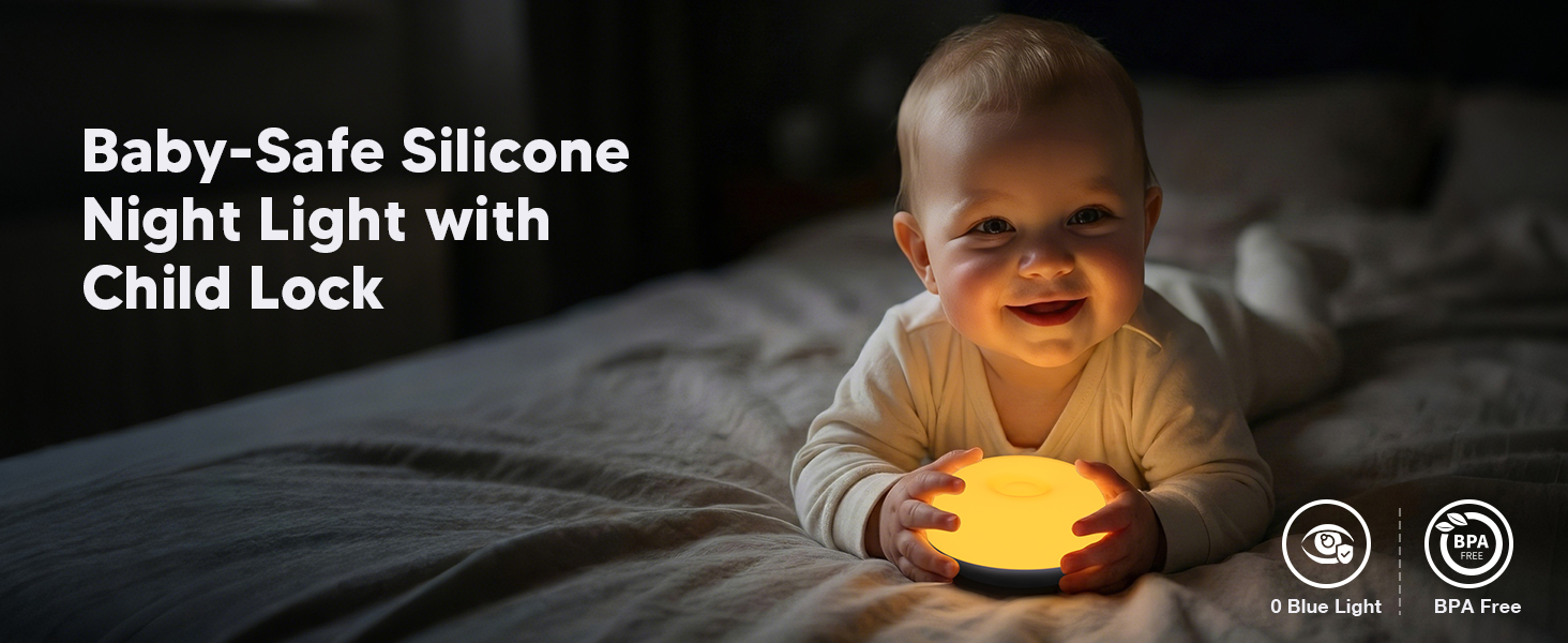 Made of soft silicone material and equipped with child lock, suitable for baby and nursery use