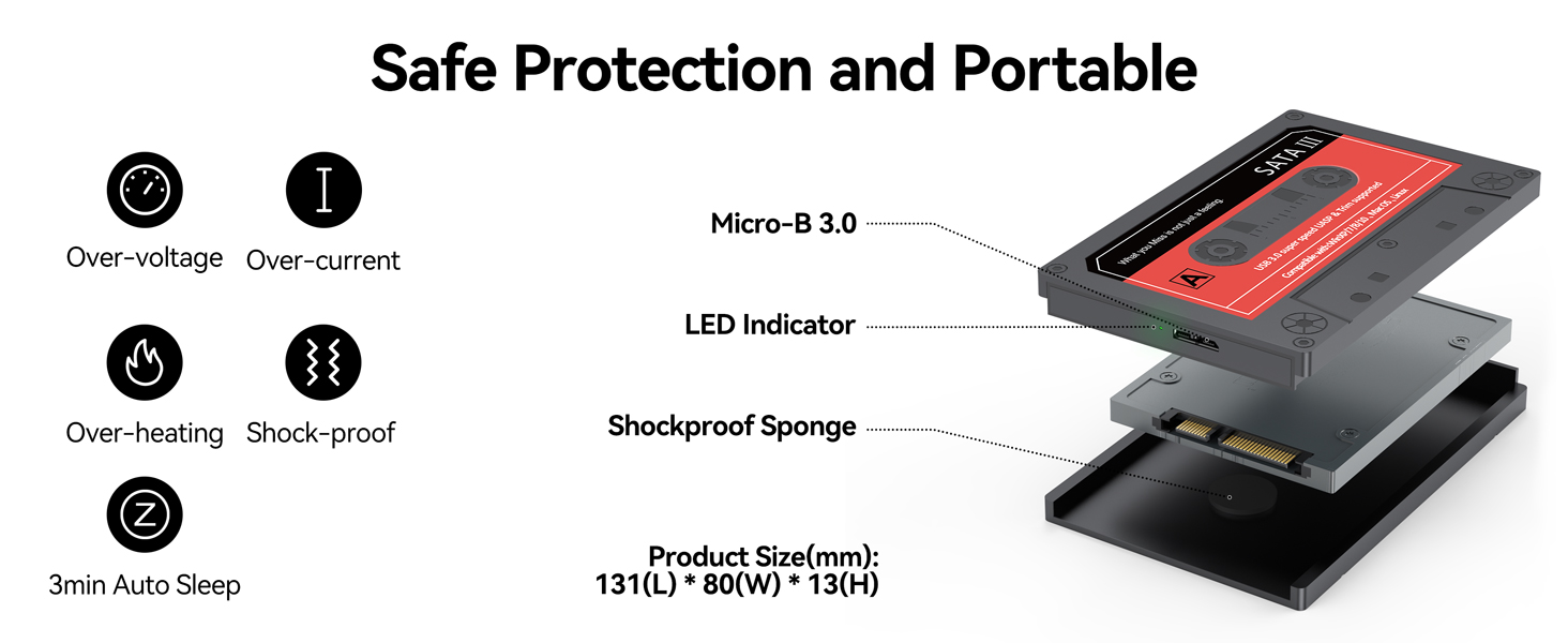 hard drive enclosure 2.5