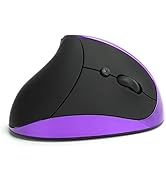 Acogedor Optical Vertical Mouse 3rd Gen Right Hand Mouse 6 Keys Wireless Gaming Mice Ergonomic Gr...