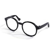 Black Glasses Pet Dog Cute Glasses Clear Lens Retro Glasses Photo Props Cat Sun Glasses for Small...