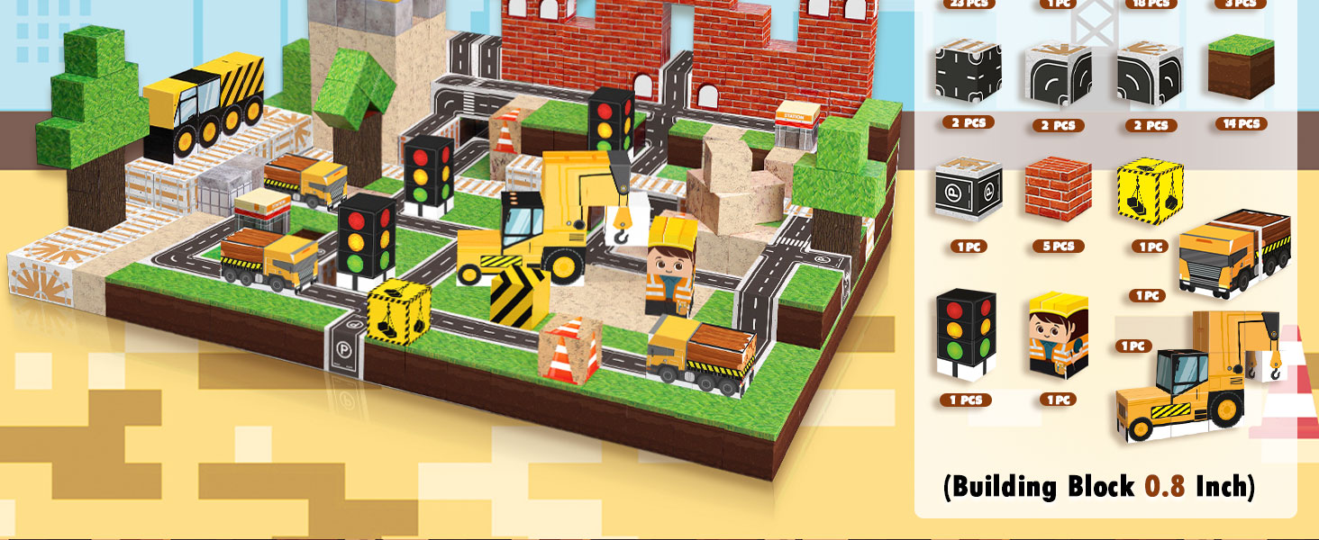 magnetic building blocks