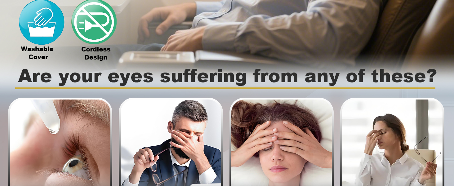 cordless Heated Eye Mask