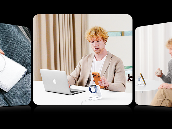 Foldable Wireless Charging Station