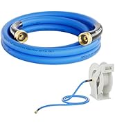 SPECILITE Female to Female Hot/Cold Garden Water Hose 10 ft x 3/4 Inch for Hose Reel, -50?To 190?...