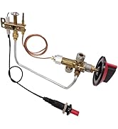 MCAMPAS LP Gas Safety Valve with Pilot Burner.Thermocouple.Piezo Igniter DIY Kit Assembly for Piz...