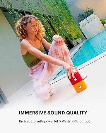 Immersive sound 5 Watts RMS output