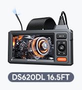 Dual-Lens Endoscope Camera with Light