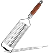 KULUNER Professional-Grade Lemon Zester with Fine Blades, Lightweight Cheese/Vegetable Grater, So...