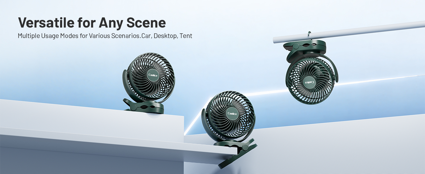 rechargeable fan portable