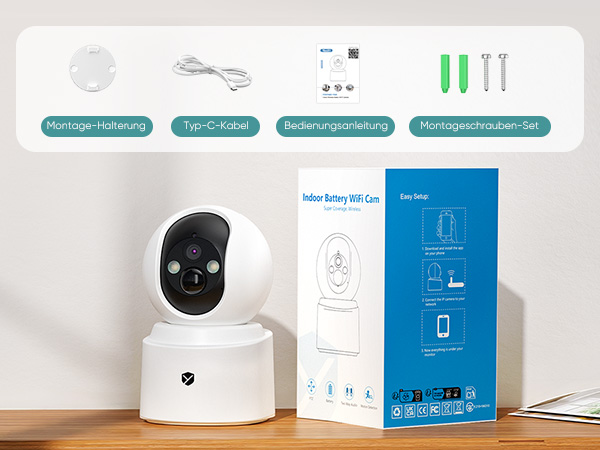 battery powered pet camera