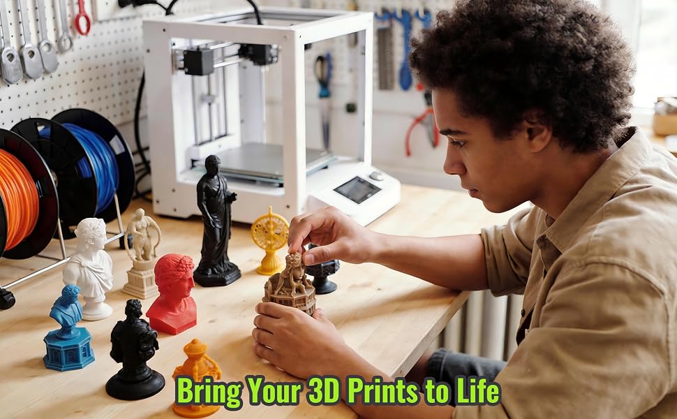 40-Pcs Professional 3D Printing Tool Kit with Multi-functional Screwdrivers