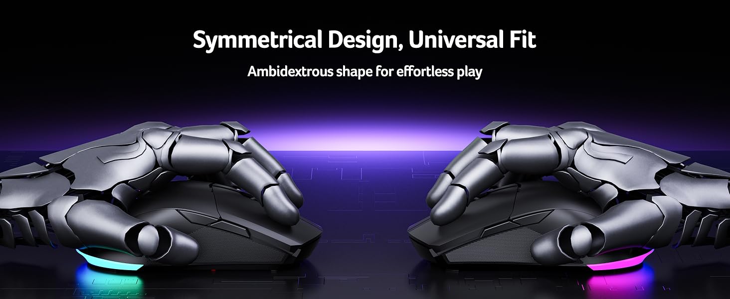 Symmetrical Design Universal Fit