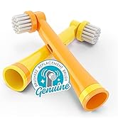 Brusheez Electronic Toothbrush Replacement Brush Heads 2 Pack (Jovie The Giraffe)