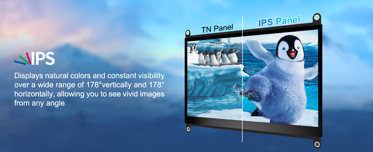7 inch touchscreen monitor