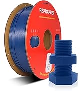 Reprapper Blue Carbon Fiber Filament, Toughness PLA Filament 1.75mm (± 0.03mm), Carbon Fiber Blue...