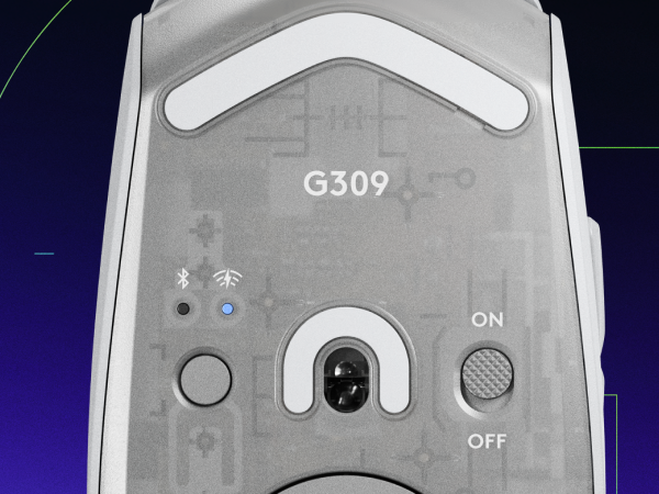 Logitech G309 LIGHTSPEED Wireless Lightweight Gaming Mouse with 6 programmable buttons