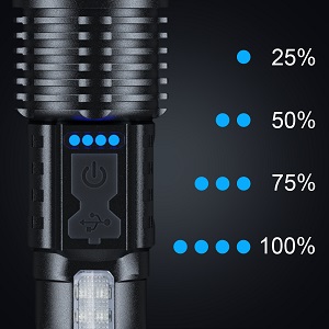 Flashlights High Lumens Rechargeable