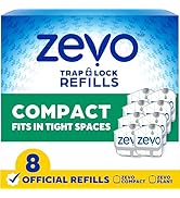 Zevo Compact Flying Insect Trap Official Refill Cartridges - Fits Zevo Compact &amp; Plant Indoor Plu...