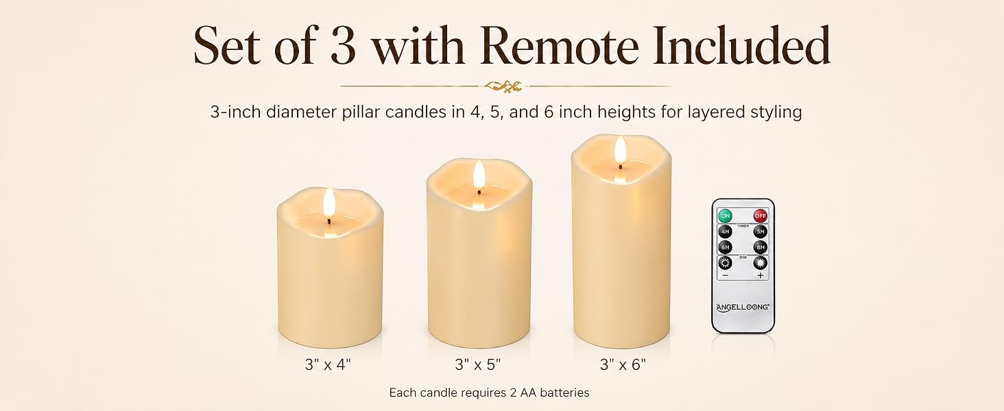 battery candles
