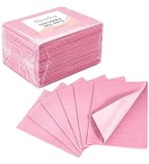 MelodySusie Disposable Nail Mats, 50Pcs 3-Ply Absorbent Nail Art Table Pads with PE Backing, 18” ...