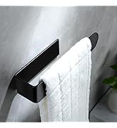 ZUNTO 7.9 Inch Adhesive Towel Bar - No Drilling Stainless Steel Bathroom &amp; Kitchen Holder, Matte ...