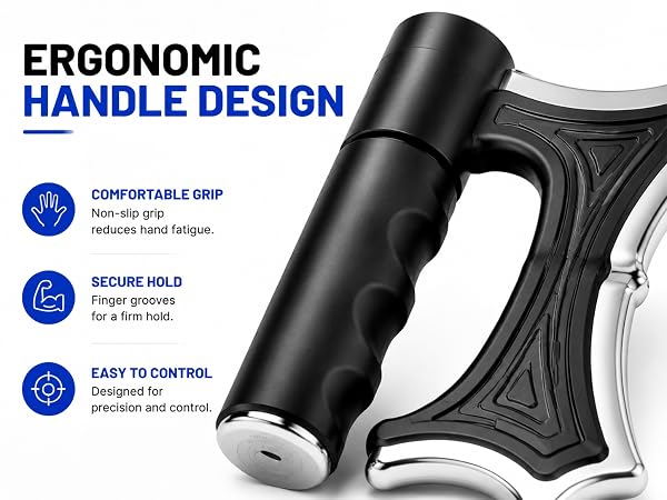 ERGONOMIC HANDLE DESIGN