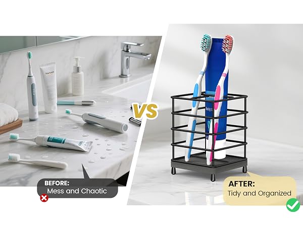 countertop toothbrush holders