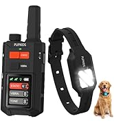 Dog Training Collar with 4 Powerful Modes - 4200FT E Collar for Dogs Training, IPX7 Waterproof Re...