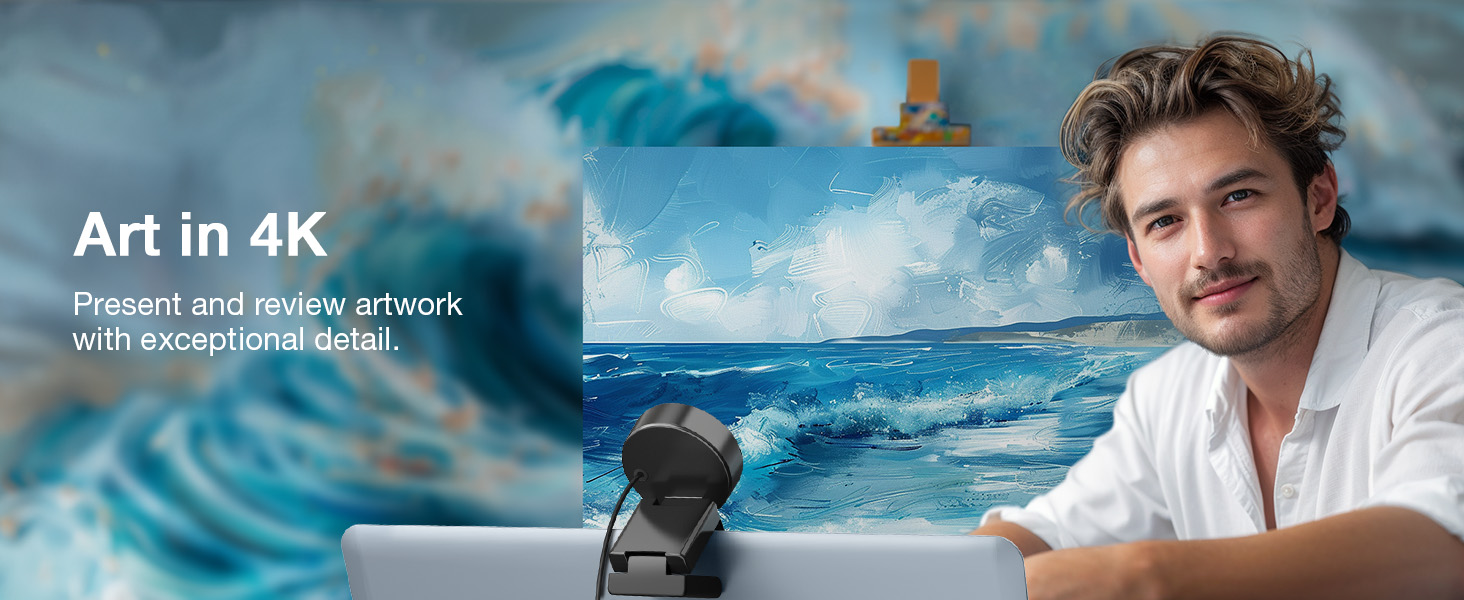 EMEET C950 webcam for pc 4K for Art