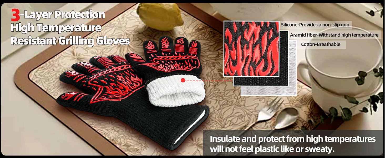 oven gloves