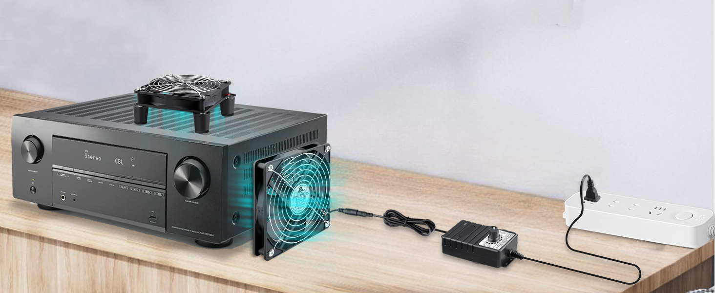 GDSTIME 120mm waterproof fan ip67 12v dc brushless cooling fan with speed control